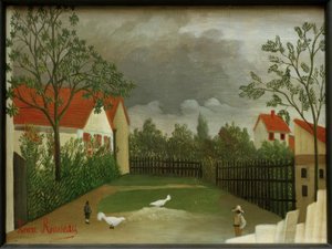 الفناء بواسطة هنري روسو